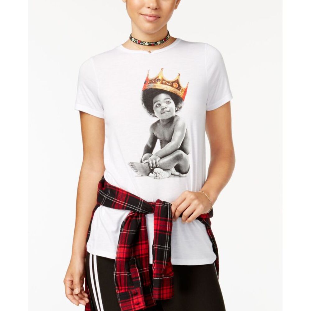 Merch Traffic Juniors Biggie Baby Graphic T-Shirt